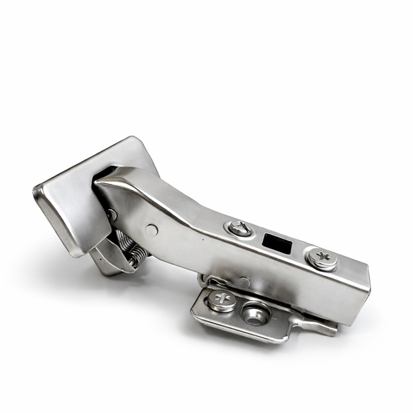 Петля меблева Muller кутова 45&deg; Clip-On D-35мм з доводчиком 3D Нікель (MP0046) MP0046 фото