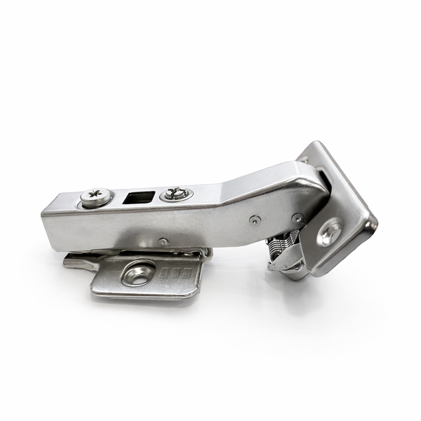 Петля меблева Muller кутова 45&deg; Clip-On D-35мм з доводчиком 3D Нікель (MP0046) MP0046 фото