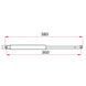 Газовий амортизатор Sigma Ozen Lift меблевий для ліжка 450 N (С-360мм) (PM0485) PM0485 фото 2