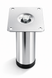 Ніжка меблева TS регульована H-300мм D-50мм Хром (MO0190) MO0190 фото 4