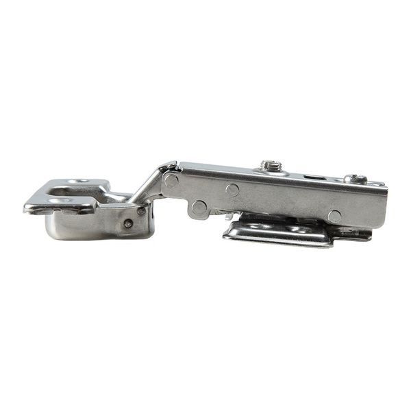 Петля меблева Smart накладна 105&deg; Slide-on D=35мм з доводчиком Нікель (MP0887) MP0887 фото