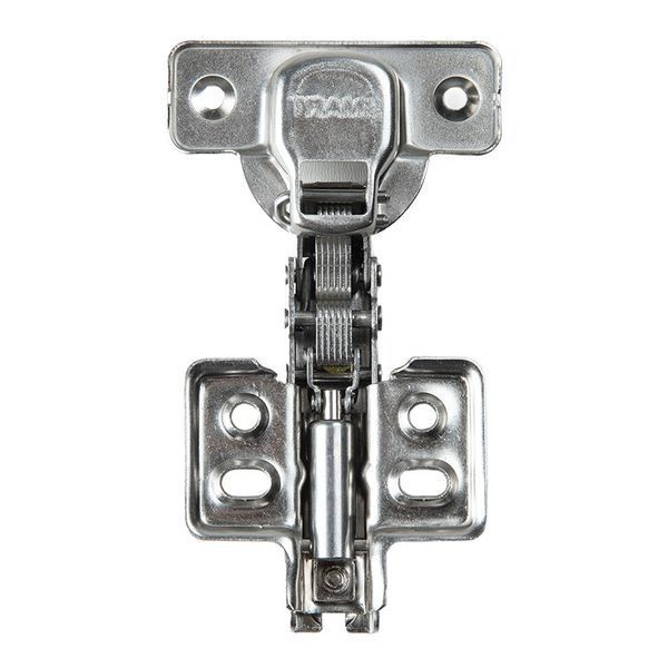 Петля меблева Smart накладна 105&deg; Slide-on D=35мм з доводчиком Нікель (MP0887) MP0887 фото